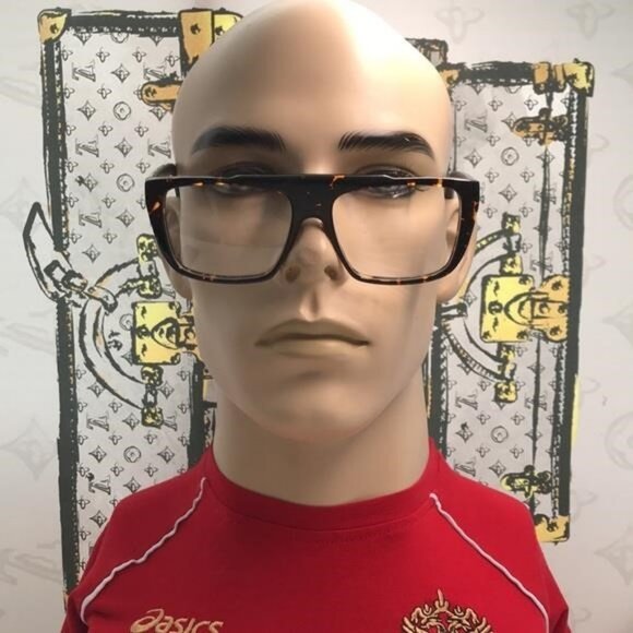 New Authentic Gucci Tortoiseshell Square Glasses GG1040o 002 - Picture 7 of 12